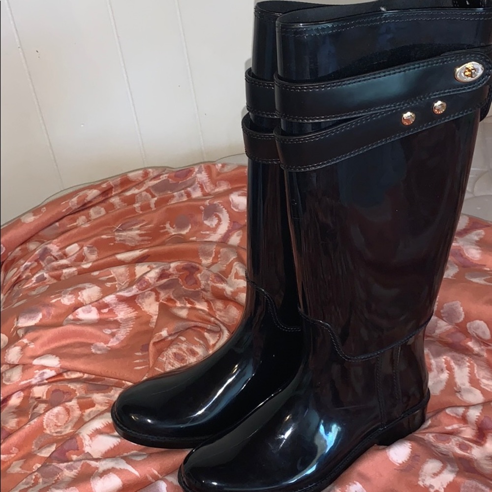 Coach rain boots